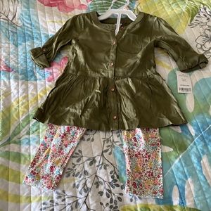 NWT 2T Carter’s Matching Set